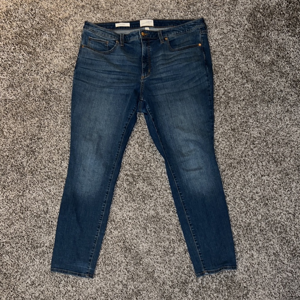Universal Thread High Rise Skinny Jeans 18/34R - Picture 4 of 5